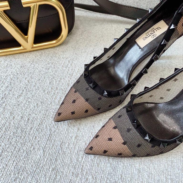 Valentino polka dot shoes top