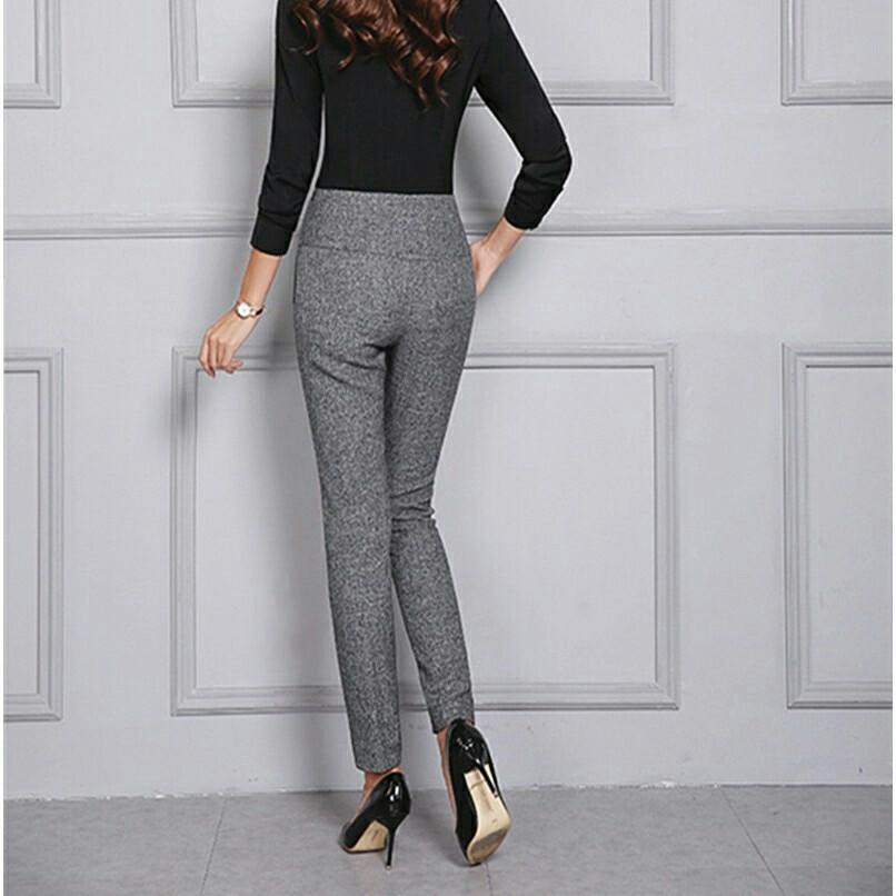 Women Formal Pants / Office Lady Work Straight Trousers