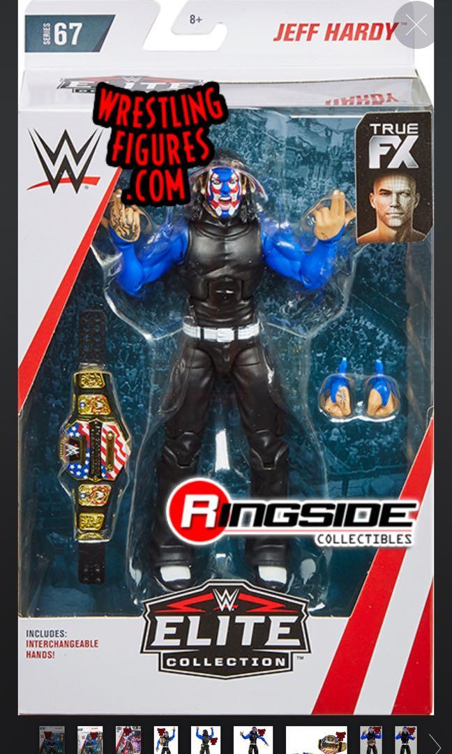 WWE Mattel Elite 67 Jeff Hardy Chase Variant