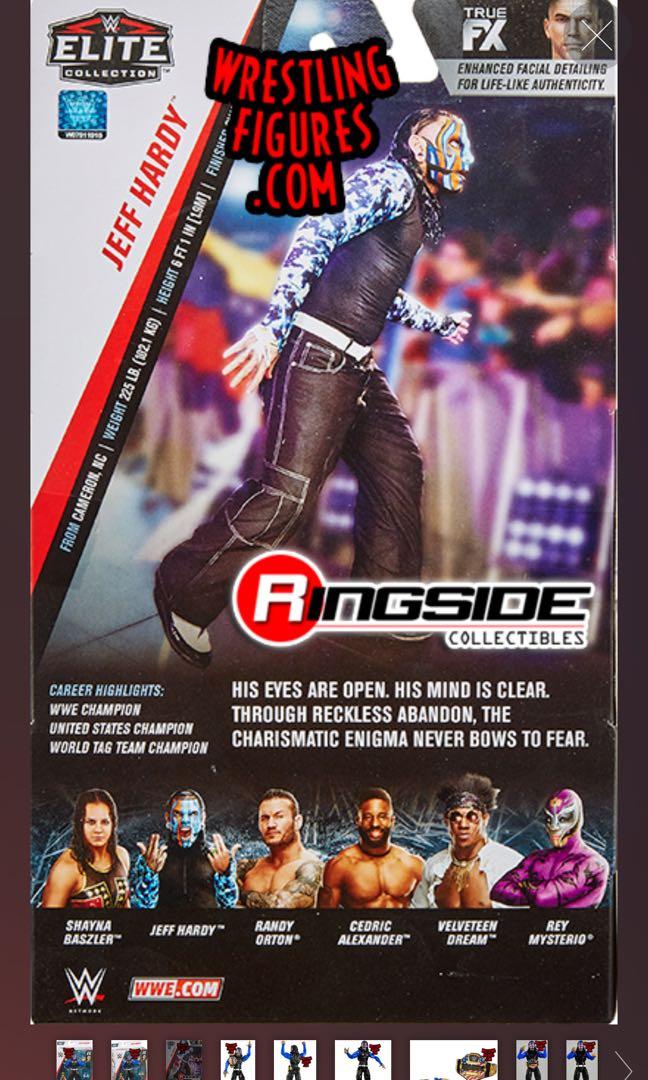 WWE Mattel Elite 67 Jeff Hardy Chase Variant Hobbies Toys