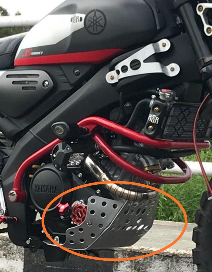 [XSR155] Skid Plate XSR155, Motorcycles, Motorcycle Accessories on