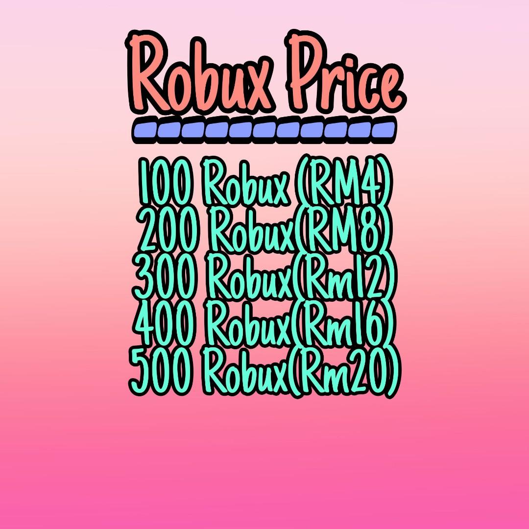500 robux price