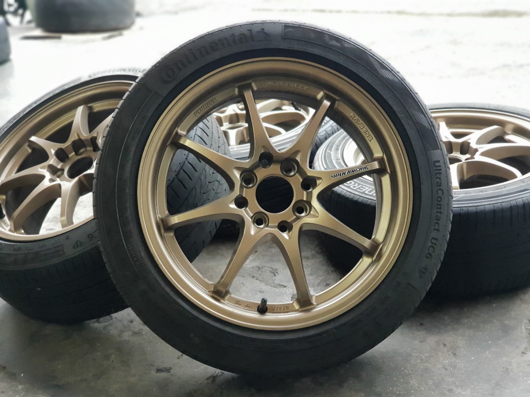 16 Rim Vr Rays Ce28 7jj Et40 4x100 4x114 Auto Accessories On Carousell