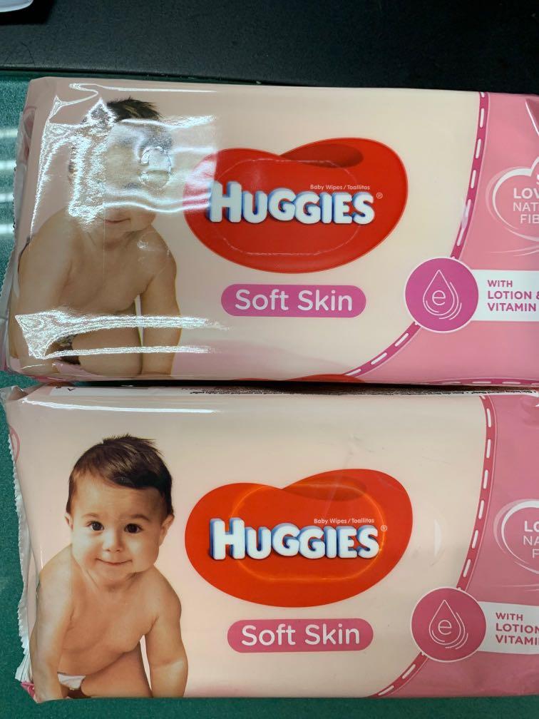 (2pcs) HUGGIES Soft Skin (Category: Diapers & Baby Wipes) located in Pasay City. Submitted by ayinong168 (Listing ID 1044060558, Image 1). Description: Item is in excellent condition, open for bulk orders pm for inquiries .