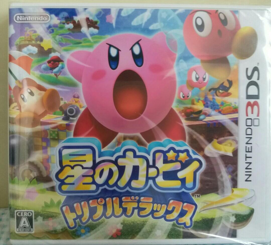 3ds 星之卡比日版 遊戲機 遊戲機遊戲 Carousell