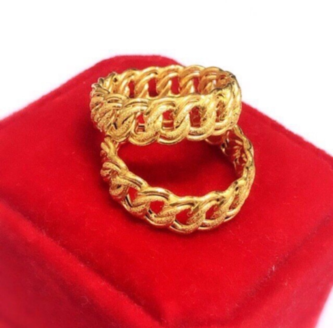 916 Gold Ring Cincin Coco Pre Order Women S Fashion Jewelry Organisers Body Jewelry On Carousell