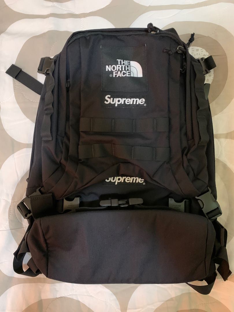 全新Supreme x North Face RTG backpack 背囊acg, 男裝, 袋, 背包