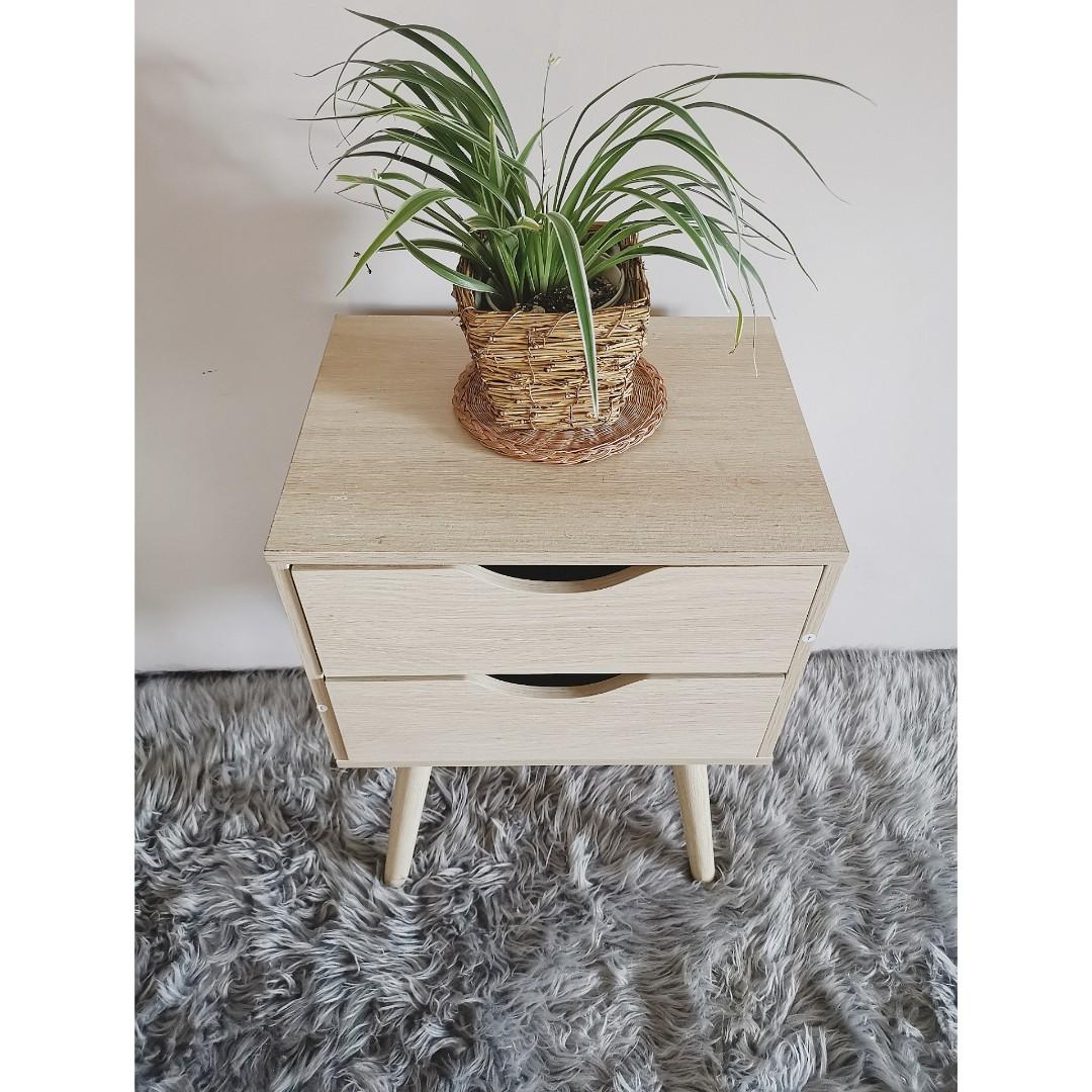 Anko 2 Drawer Oak Look Furniture Home Living Furniture