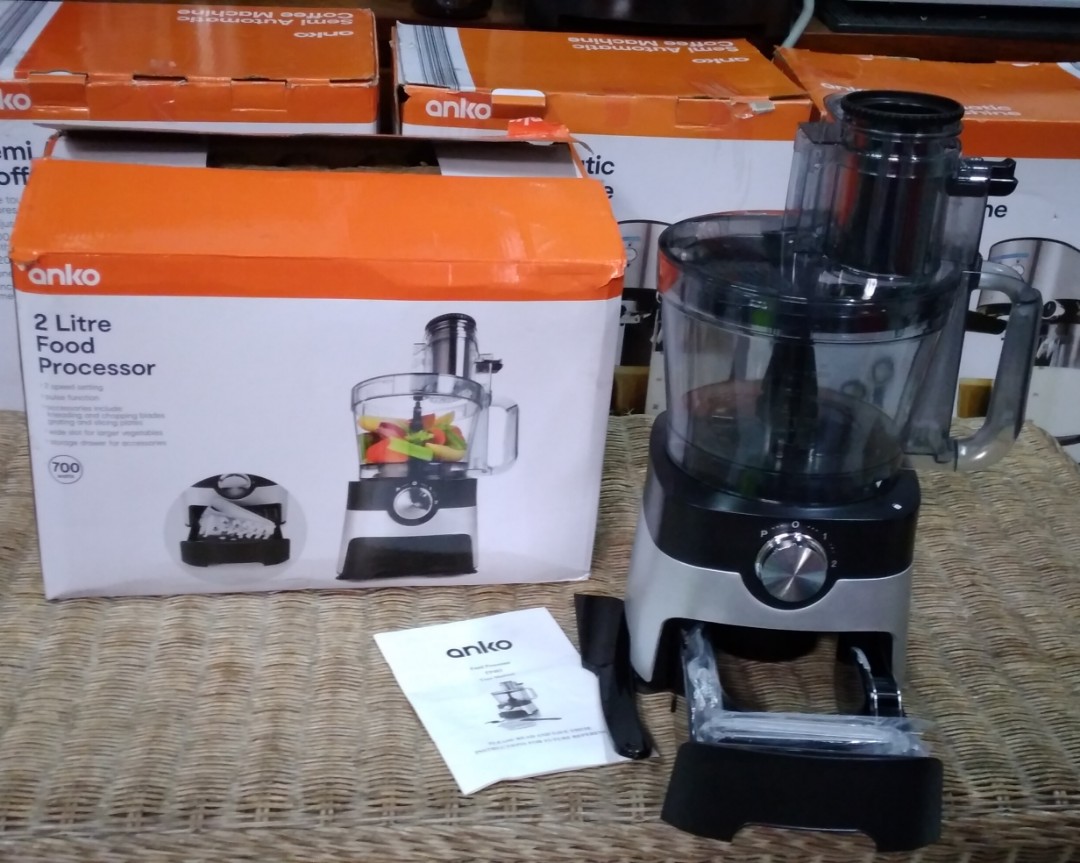 ANKO Food Processor 2 Litre, TV & Home Appliances, Kitchen Appliances