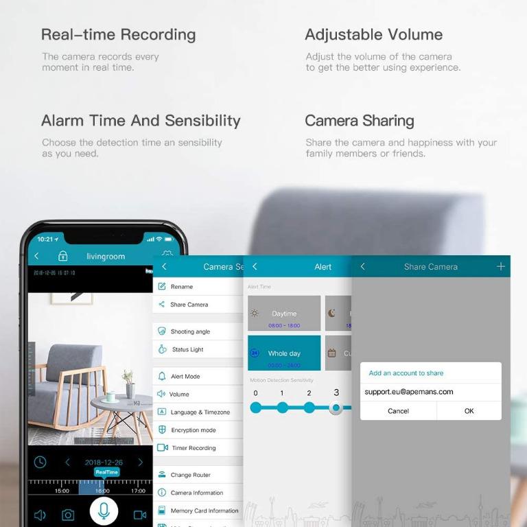 Apeman sales id73 software
