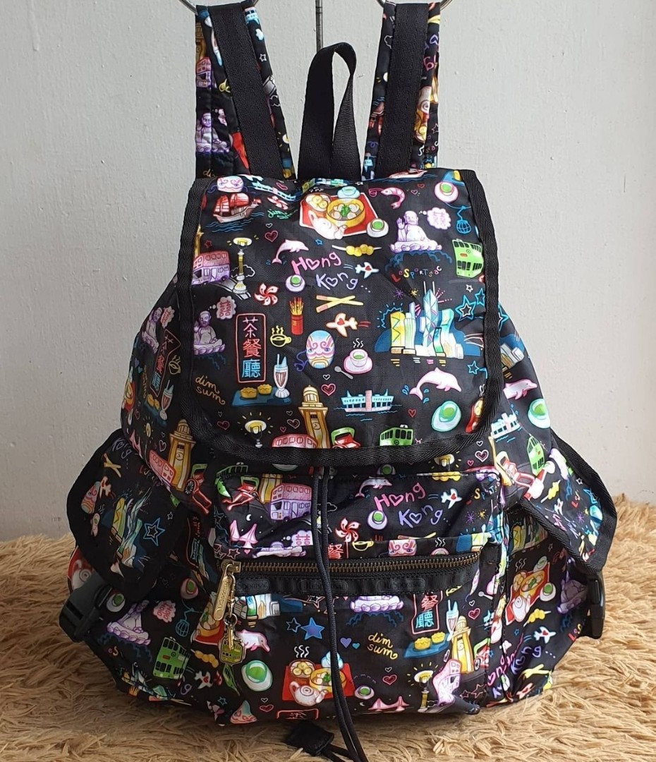 Authentic Preowned LNEW LESPORTSAC Voyager We Love Hong