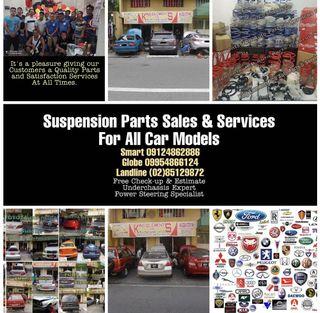 (AutoParts) Shock absorber and Lowering Springs and Power Steering also selling Suspension arm Tie rod Rack End Balljoints Stabilizer links (AutoParts) Shock absorber and Lowering Springs and Power Steering also selling Suspension arm Tie rod Rack End Balljoints Stabilizer links