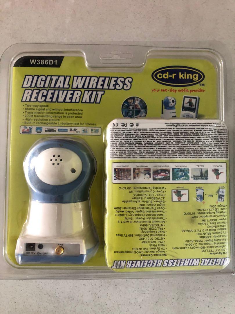 cctv digital wireless receiver (Category: Baby Monitors) located in Manila. Submitted by earlybrd (Listing ID 1044014869, Image 2). Description: reg price p3000 sale at p1000 baby monitor .