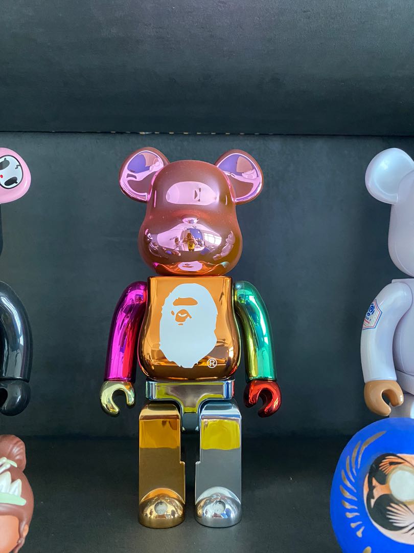 Medicom Toy, Bape BEARBRICK BAPE 25th Anniversary Multicolor Foil XXV 400%  Available For Immediate Sale At Sotheby's