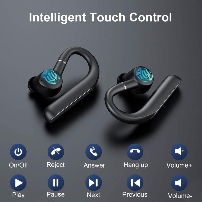 Bluetooth 5.0 Headphones Wireless Earphones EPHRAM Wireless