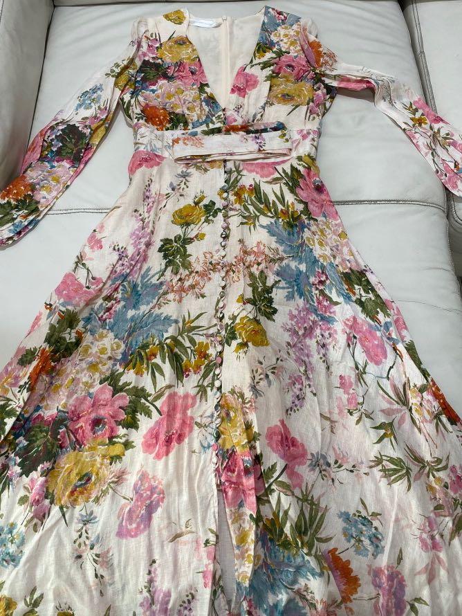 Heathers plunge long dress hot sale
