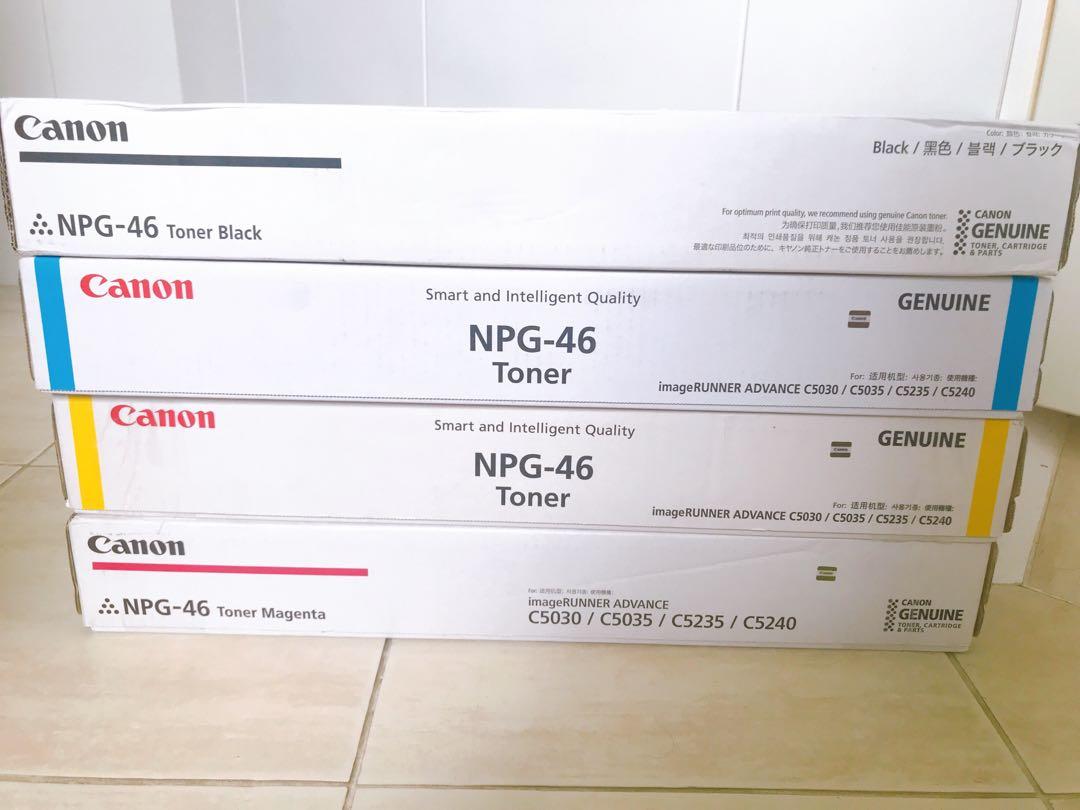 BNIB Canon NPG-46 Toner, Computers & Tech, Printers, Scanners 
