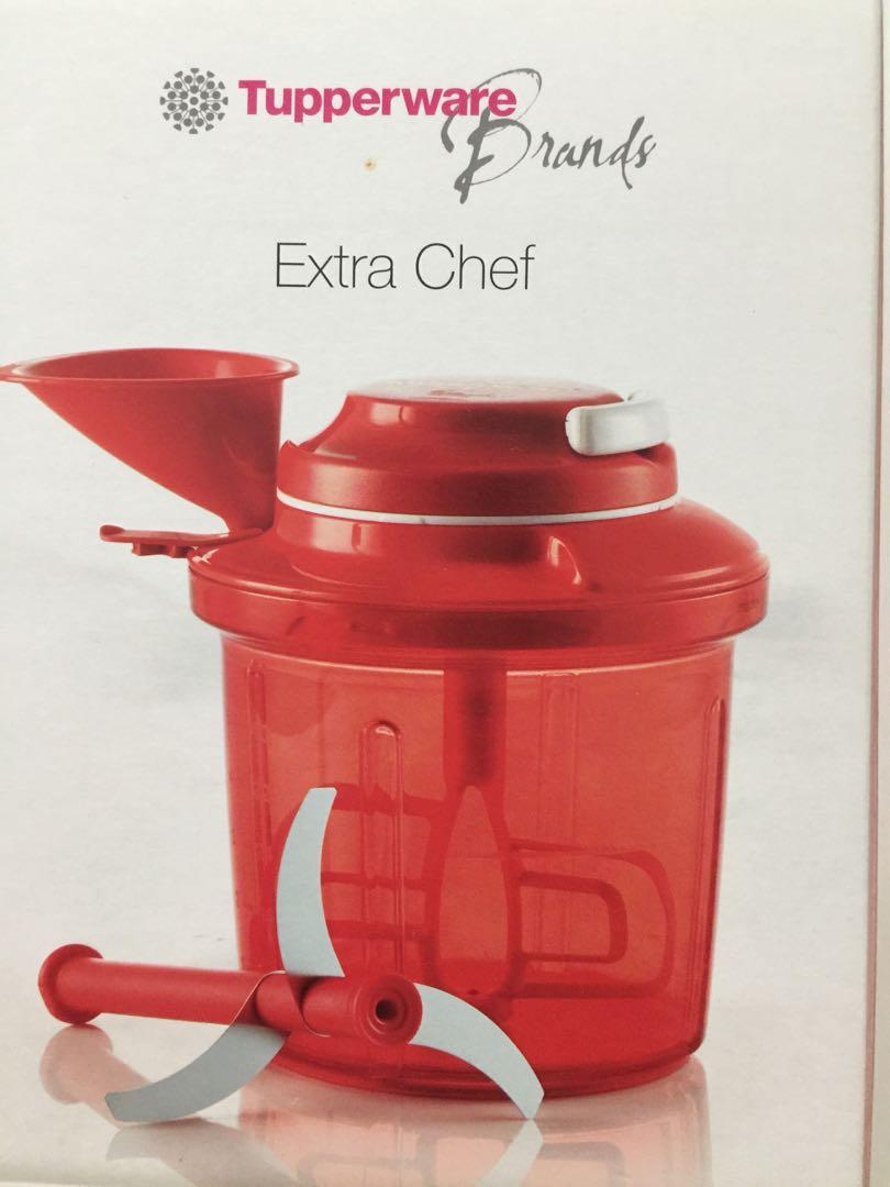 Tupperware Extra Chef with Pull Cord (1,35 L) 45 Fluid Ounce,  Chopper(Mannual)