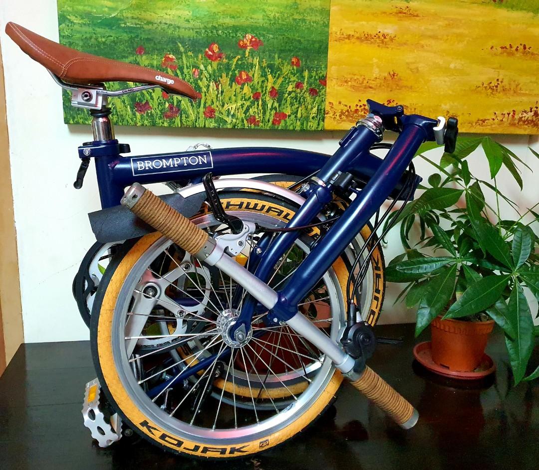 Brompton s2l deals tempest blue