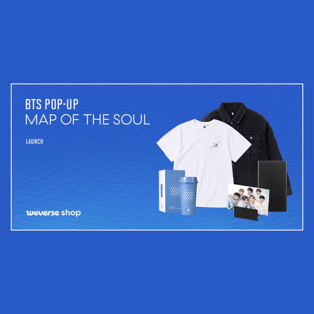 BTS POPUP STORE (MAP OF THE SOUL) WEVERSE GLOBAL STORE, Hobbies & Toys
