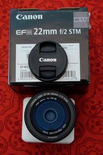 Canon EOS-M 22mm f2.0 IS STMm Lens