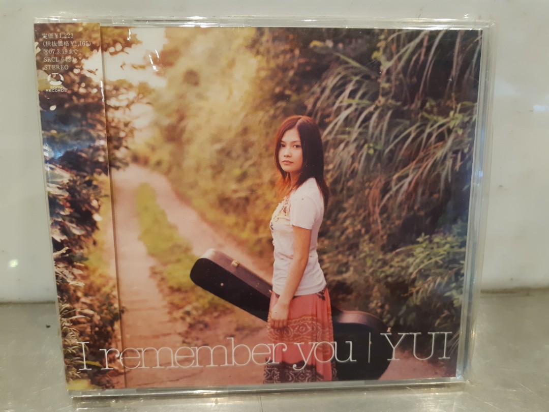 日版cdsingle Yui I Remember You 音樂樂器 配件 Cd S Dvd S Other Media Carousell