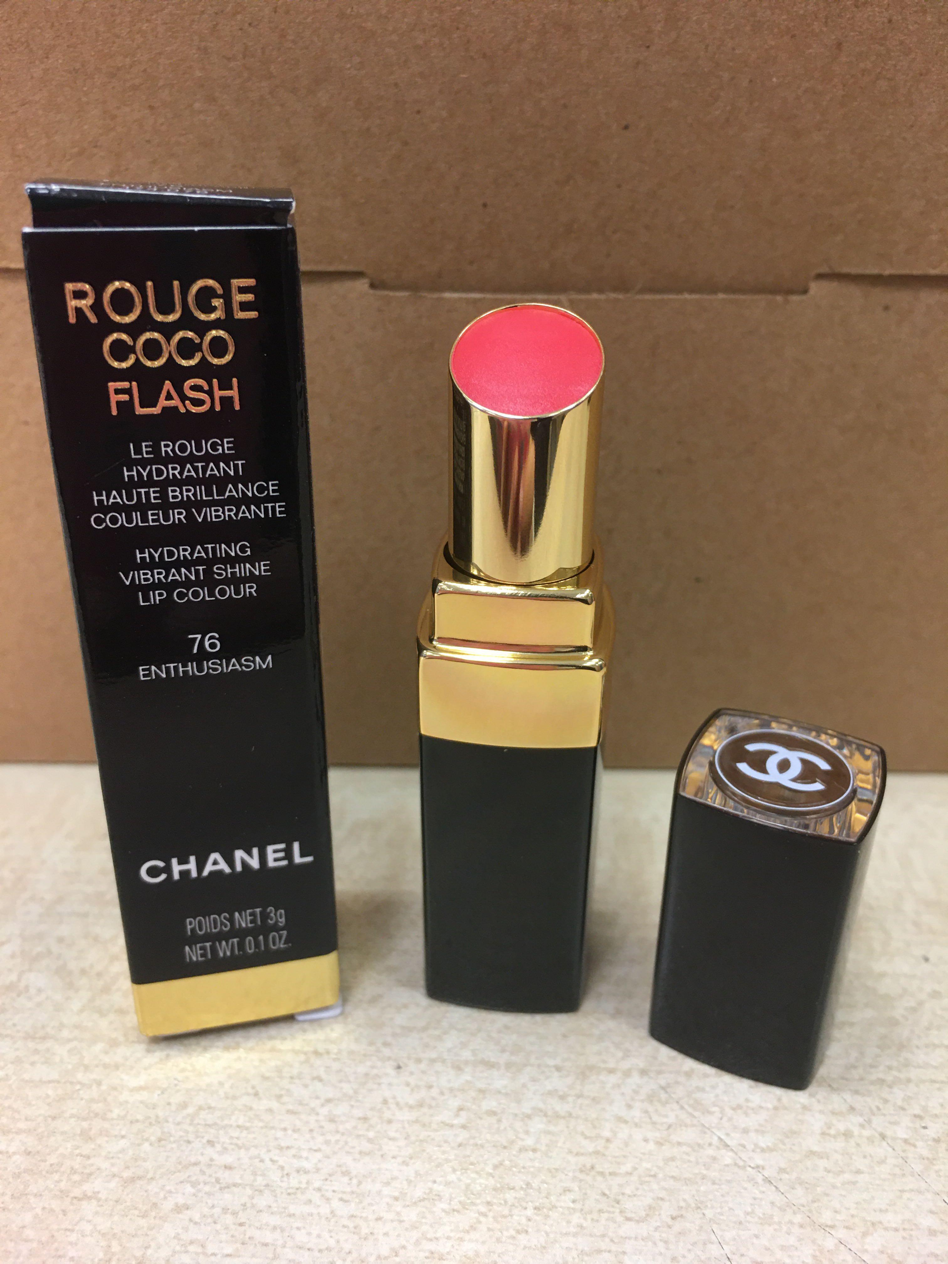Chanel Rouge Coco Flash 唇膏76色lip, 美容＆個人護理, 健康及美容