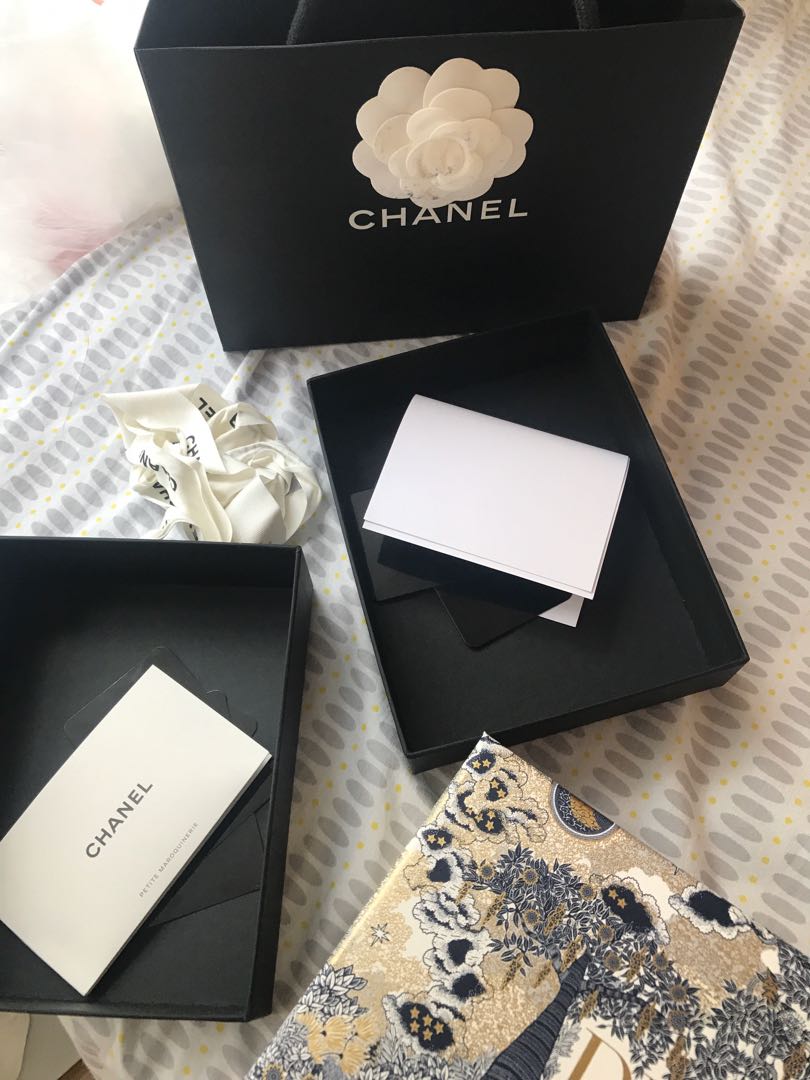 Chanel clearance wallet box