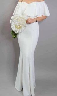 Civil Wedding Dress Serpentine Women S Fashion Clothes Others On Carousell