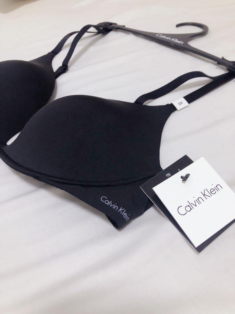 CK Calvin Klein push positive black bra 12B, Women's Fashion, New  Undergarments & Loungewear on Carousell