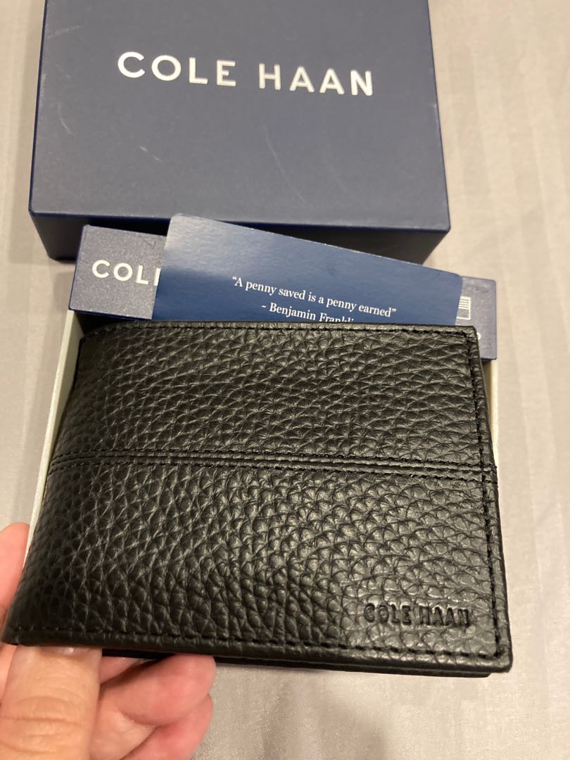 cole haan mens wallet sale