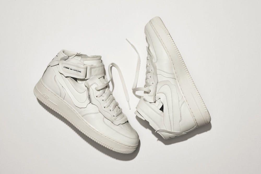 Comme des Garcons Air Force 1 Mid US 6.5 Men s Fashion Footwear Sneakers on Carousell