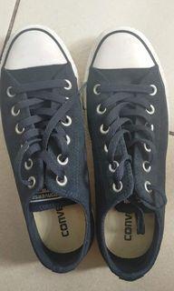 all blue chucks