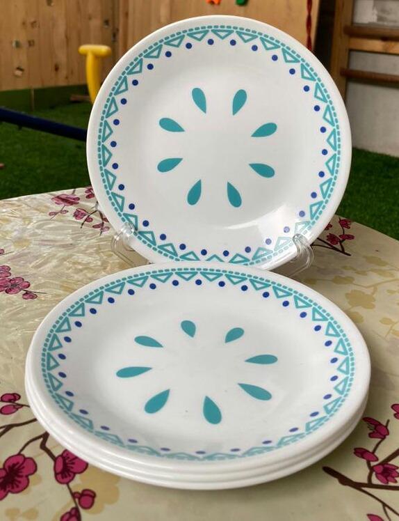 Corelle Santorini Sky Bread Butter Plate 4pcs