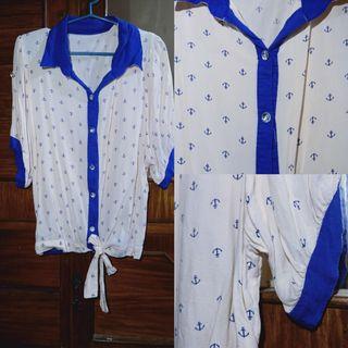 Crram Anchor Button-up Shortsleeves
