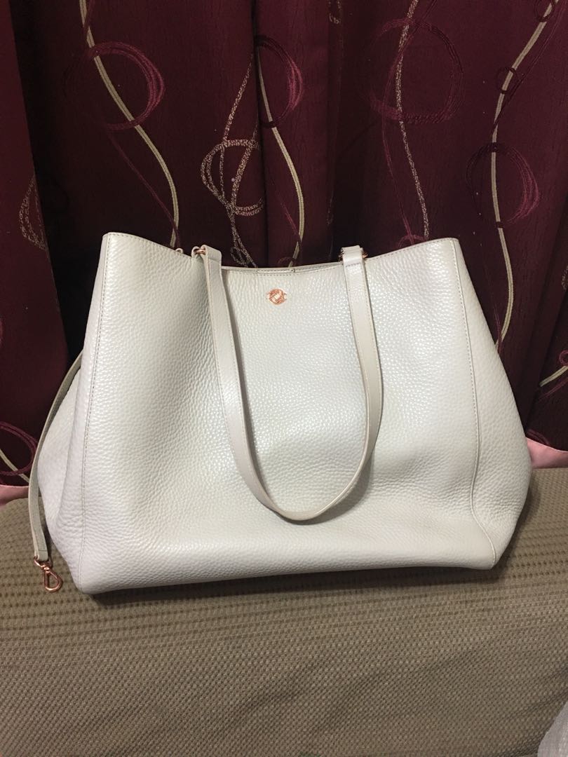 Dagne Dover Allyn Tote genuine leather work handbag Women s