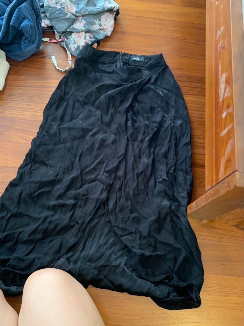 Dotti black skirt clearance