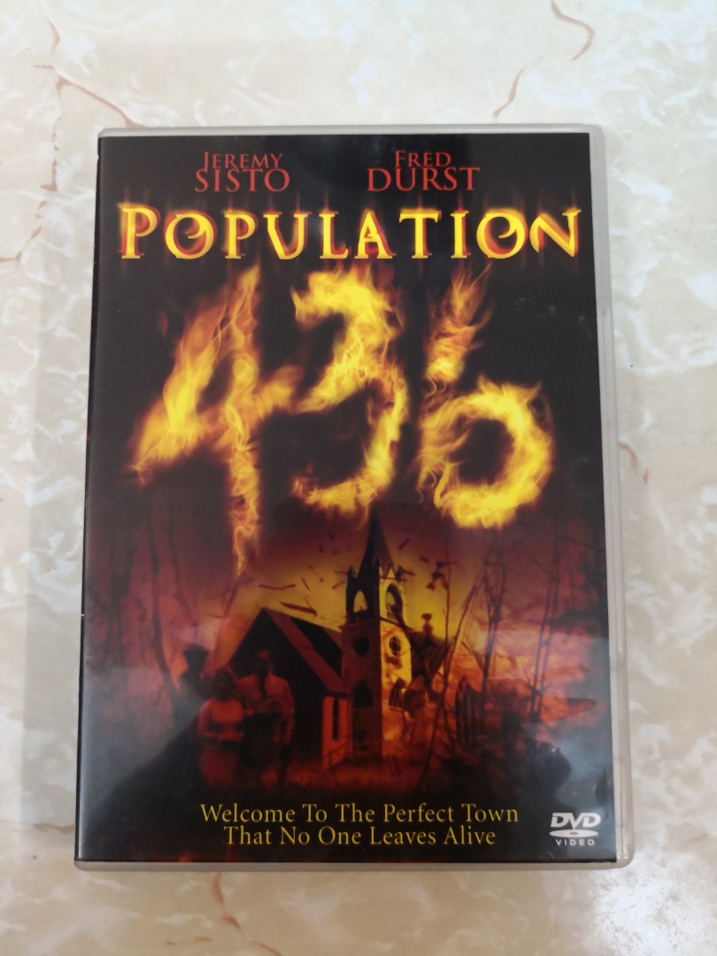 Dvd 5009 人口劫數436 Population 436 音樂樂器 配件 Cd S Dvd S Other Media Carousell