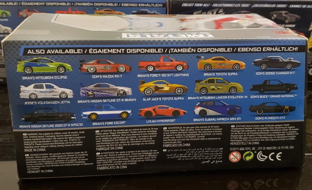 全新合金fast Furious 狂野時速模型車 玩具 遊戲類 玩具 Carousell