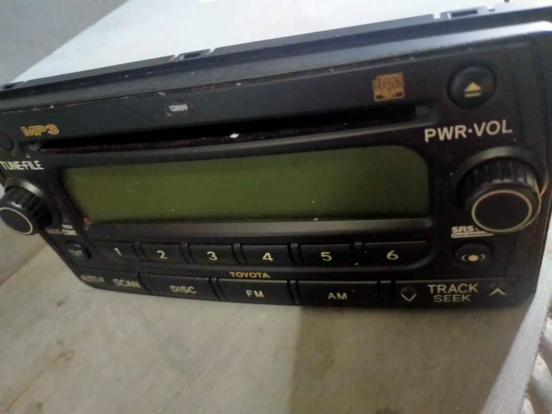Fortuner Head unit stereo (Category: Portable Music Players) located in Manila. Submitted by 8gran (Listing ID 1043964129, Image 2). Description: Toyota 2008 head unit used all working condition...