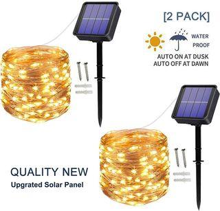 Outdoor Fairy Lights Solar Furniture Carousell Singapore