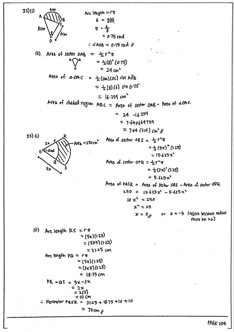  full solution sec 3 new syllabus mathematics workbook 7th edition