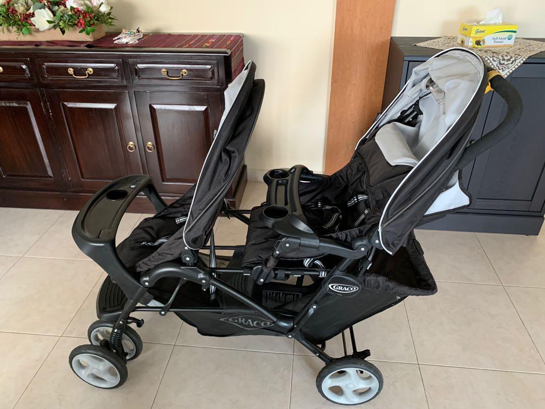 Graco Duo Glider double stroller Babies Kids Going Out Strollers on Carousell