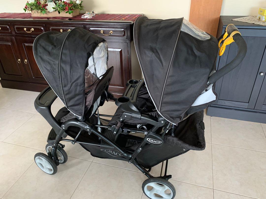Graco Duo Glider double stroller Babies Kids Going Out Strollers on Carousell