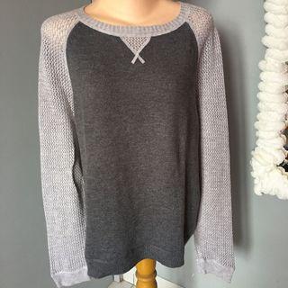 Gray Sweatshirt Sweater