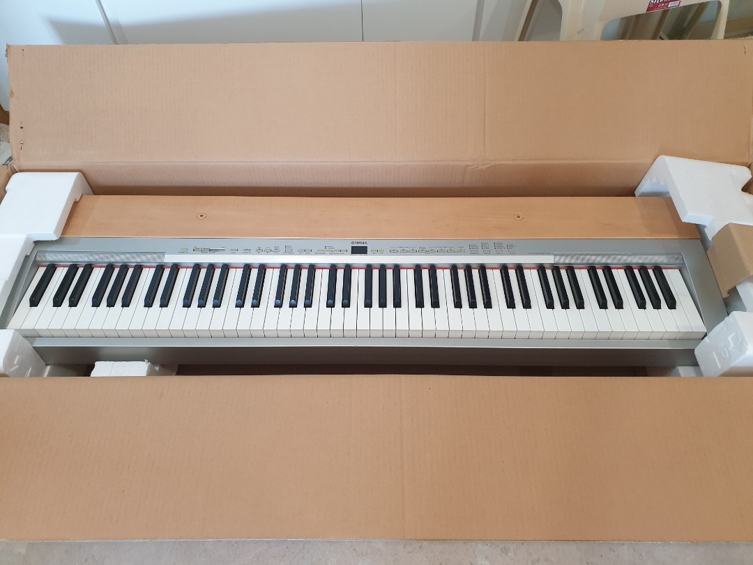 SOLD Great buy Yamaha Silver wood P140S digital piano