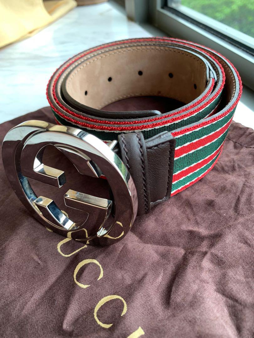 Red gold on sale gucci belt