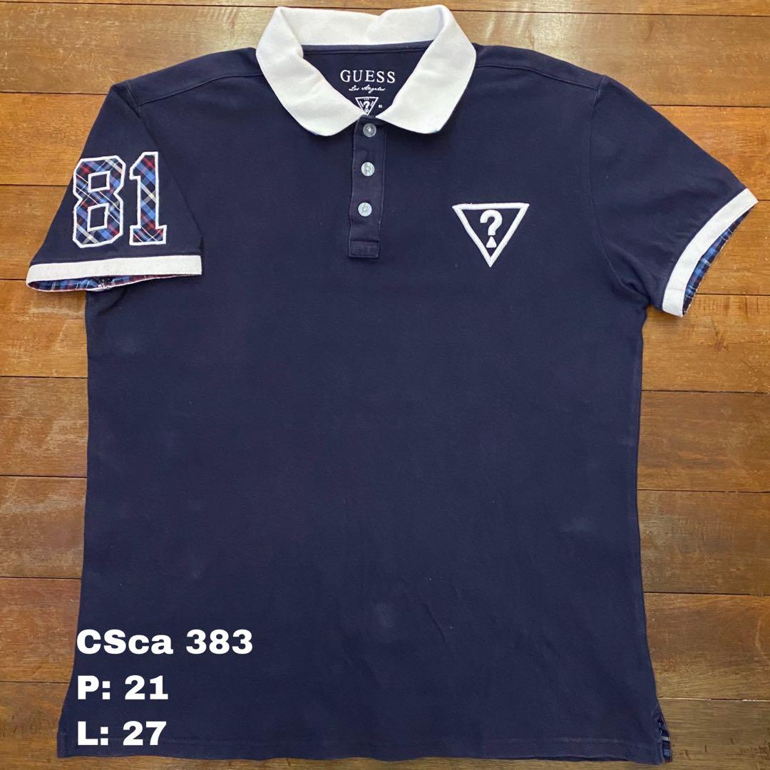 Guess Collar Shirt Men s Fashion Tops Sets Tshirts Polo