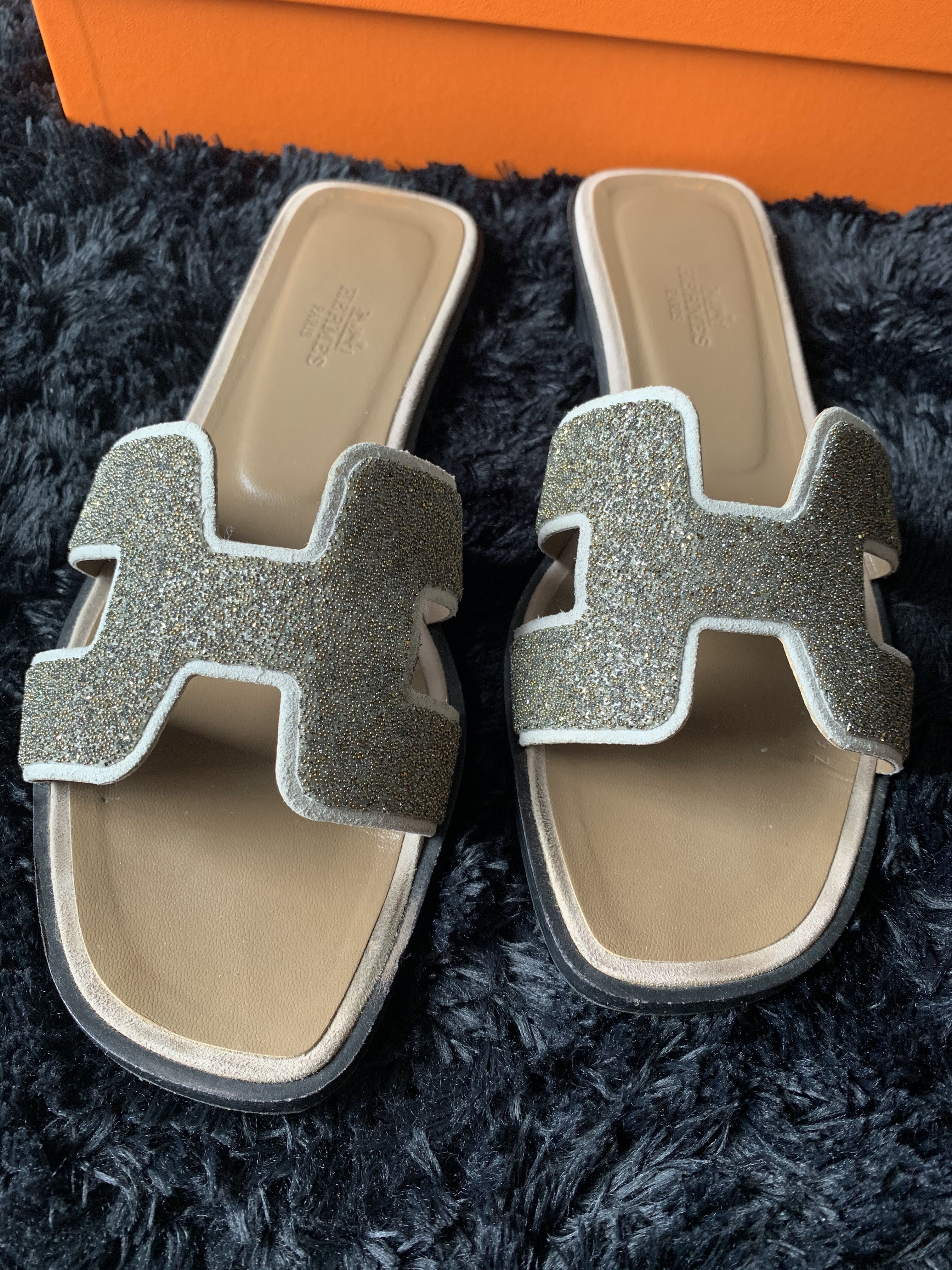 Hermes Oran Sandals Women s Fashion Footwear Sandals on