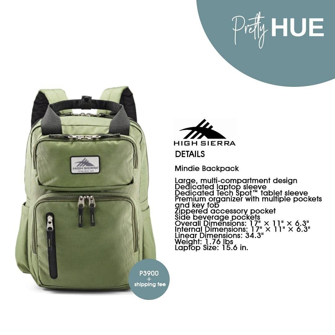 High sierra new arrivals mindie backpack yellow